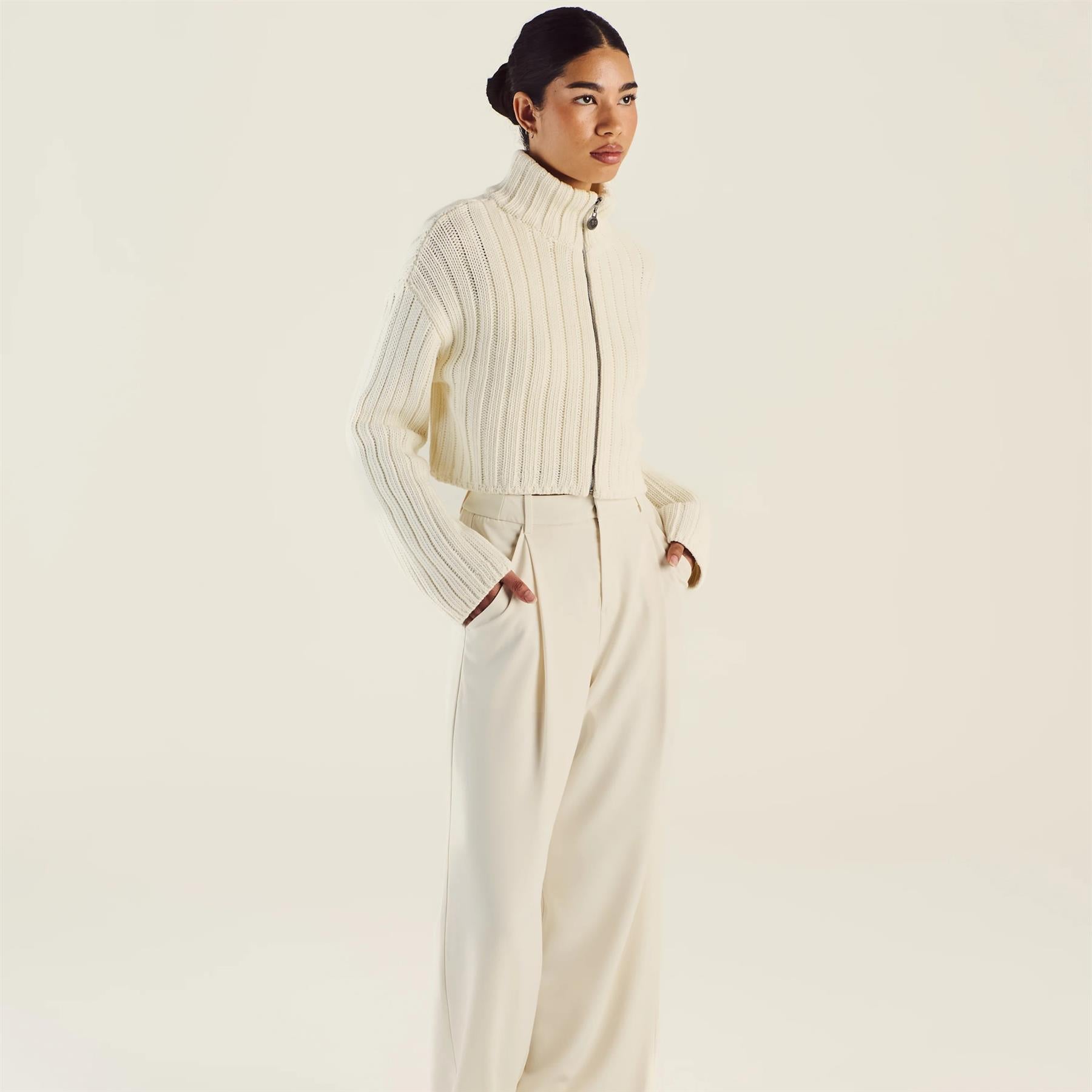 Malbon■(W)ALLEGRA Chunky Knitwear Zip-Up■送料込 ALLEGRA CHUNKY KNIT ZIP UP – Malbon Golf