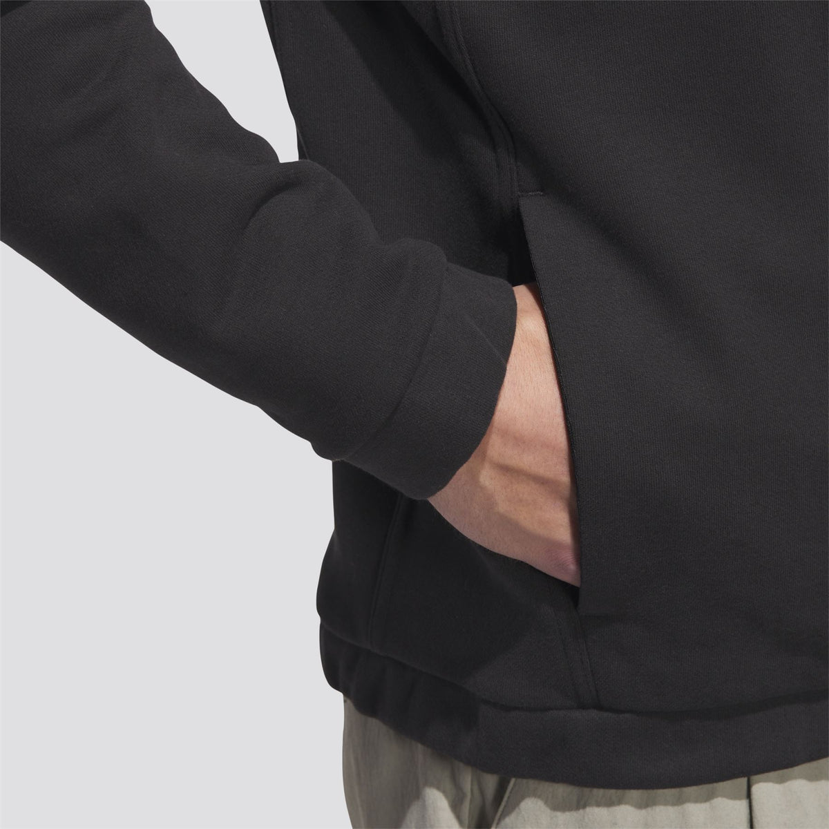 Go-To Heritage Loose Quarter Zip Black