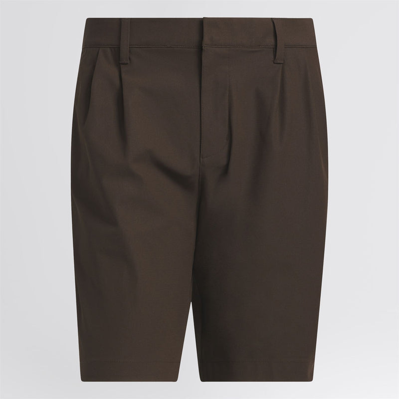 Originals Twistknit Pleated Shorts Dark Brown