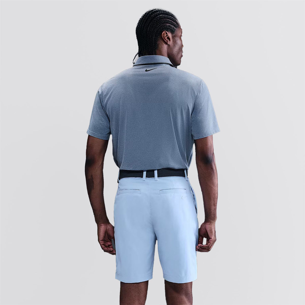 Dri-FIT Tour Piping Polo Light Armory Blue/Black
