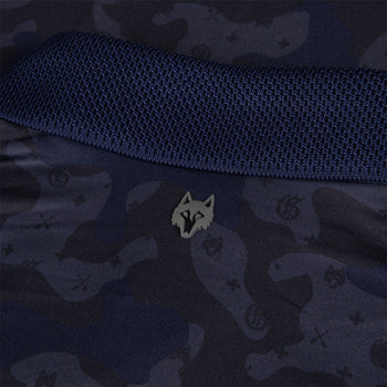 Greyson G.O.A.T Camo Polo Maltese Blue | TRENDYGOLF USA