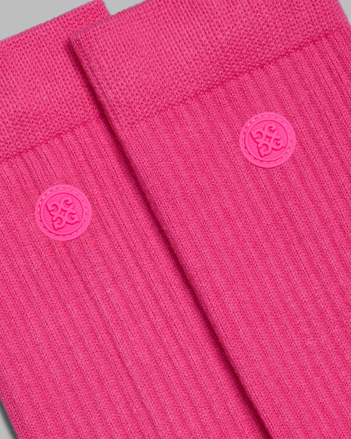 Pray For Birdies Crew Length Socks Knockout Pink