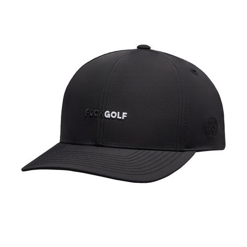 Satin Stitch F*ck Golf Low Profile Cap Onyx - SS25