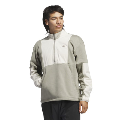 Go-To Half Zip Hybrid Jacket Silver Pebble