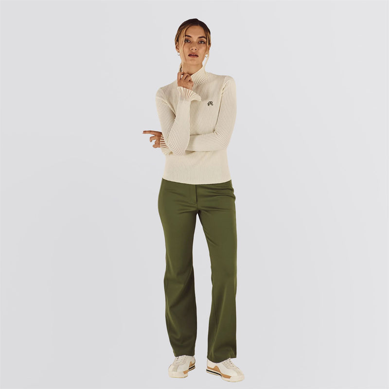 Womens Monika Turtleneck Cream