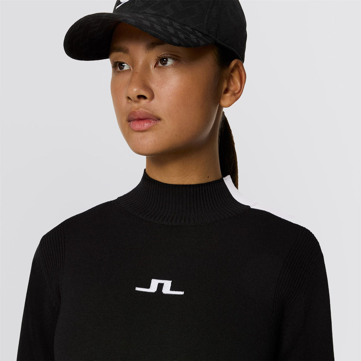 Womens Adeline Knitted Sweater Black