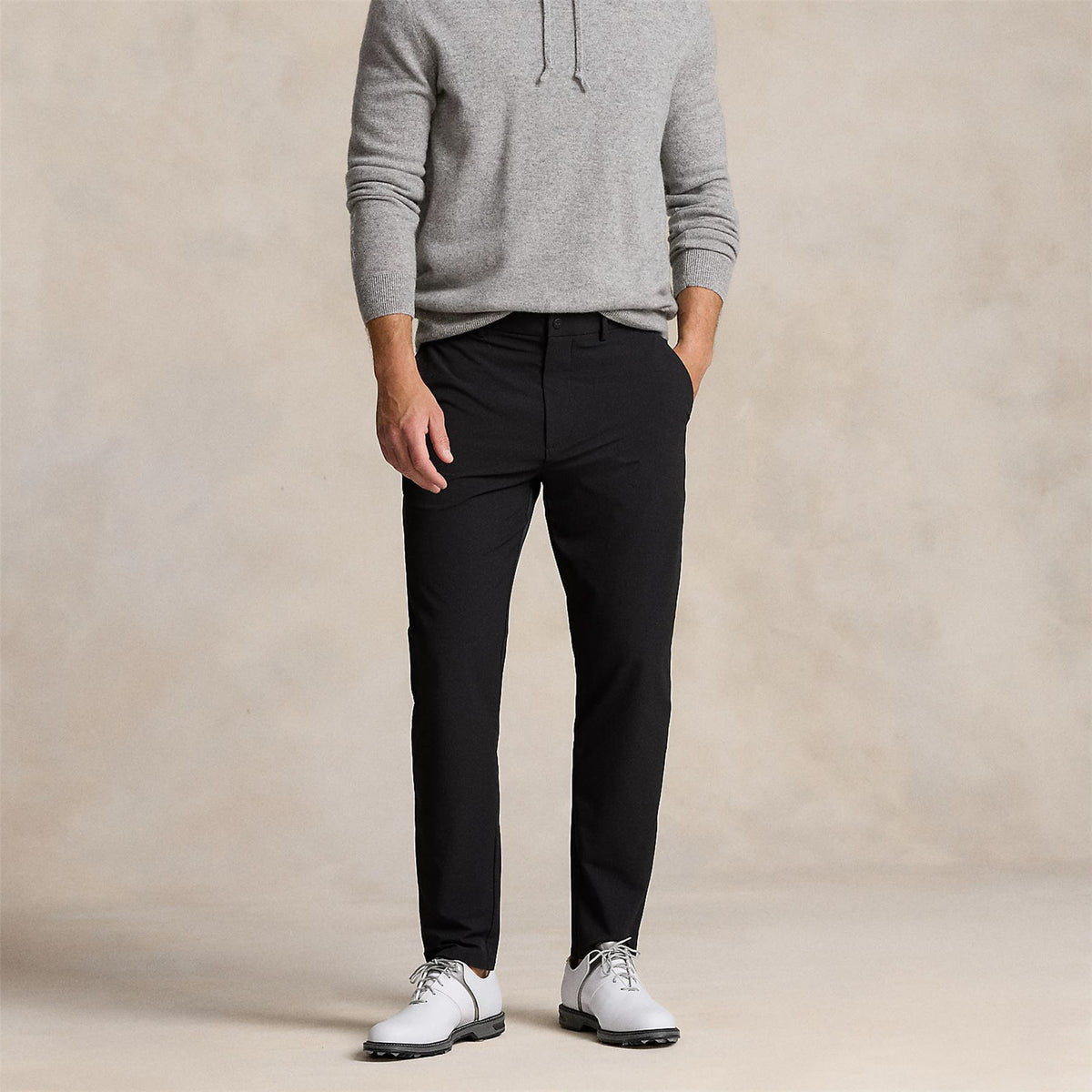 RLX Matte Stretch Nylon Pants Polo Black