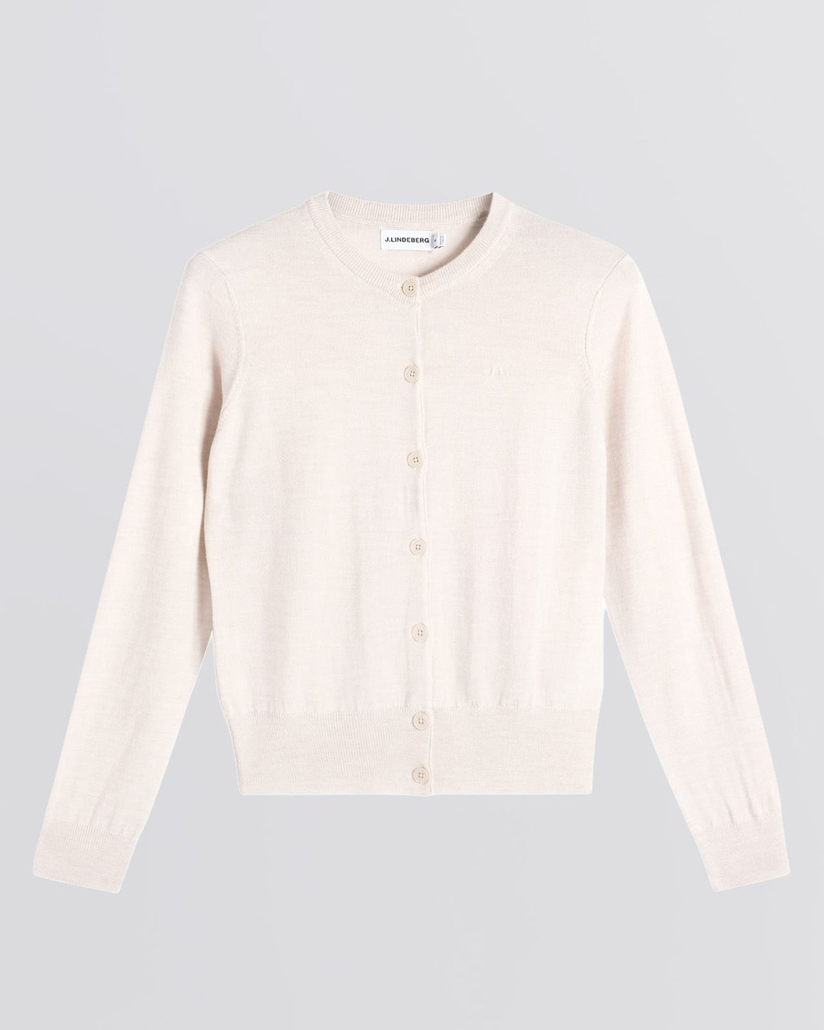 Womens Joanna Knitted Cardigan Moonbeam Melange
