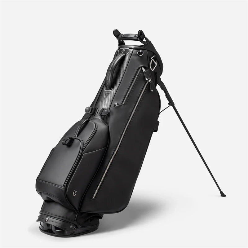 Carbon Lux Stand Bag Pebbled Black