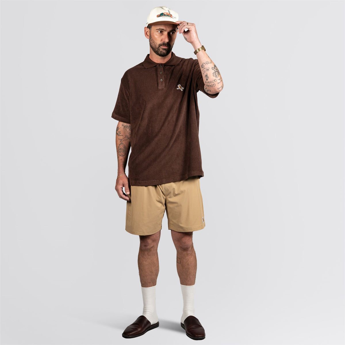 Stasher Shorts Sand