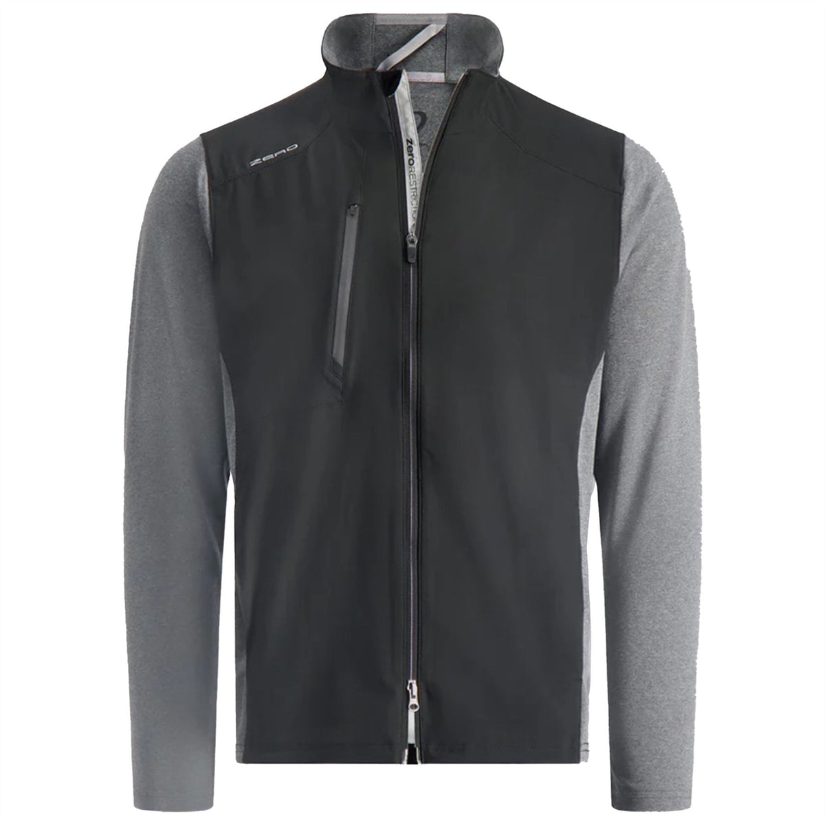 Z710 Full Zip Hybrid Jacket Black/Charcoal