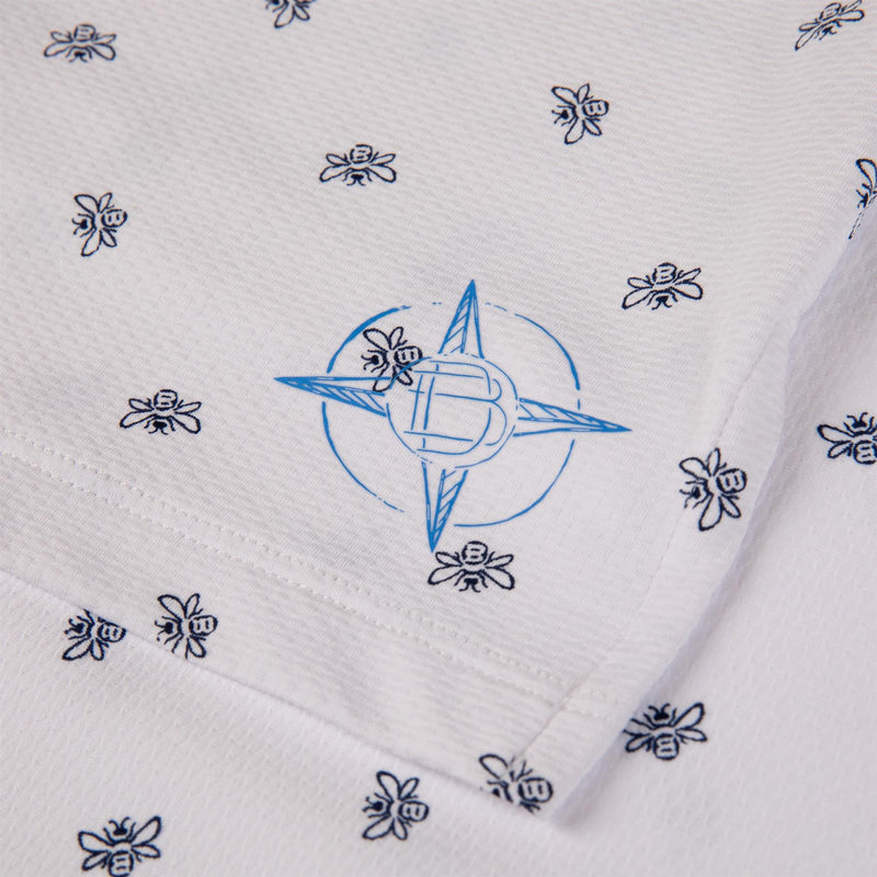 Cool Bee Draddy Polo White
