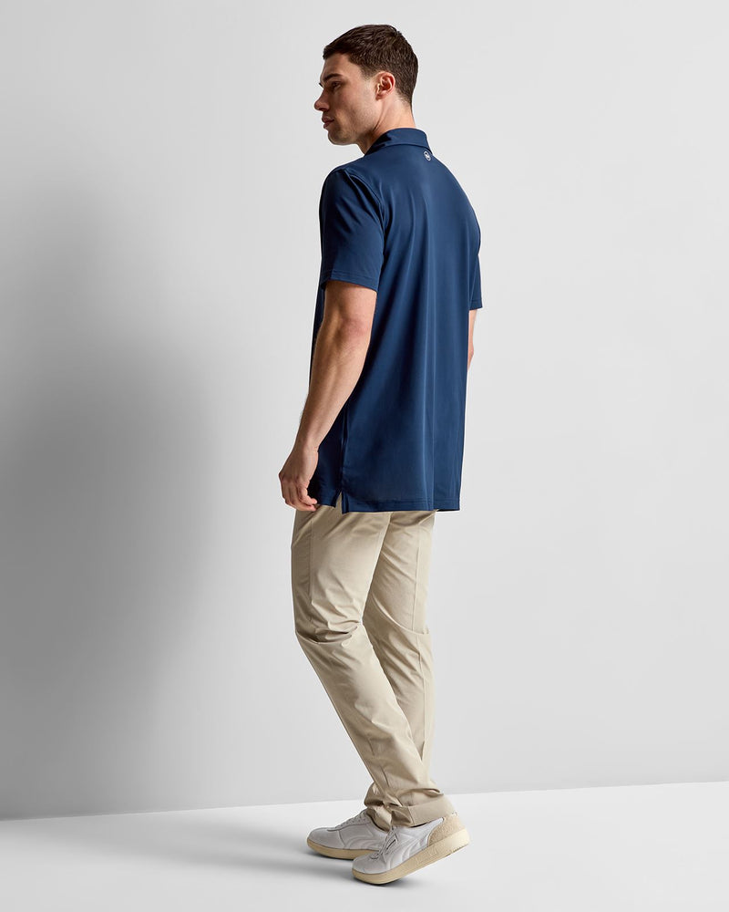 Soul Performance Mesh Polo Navy