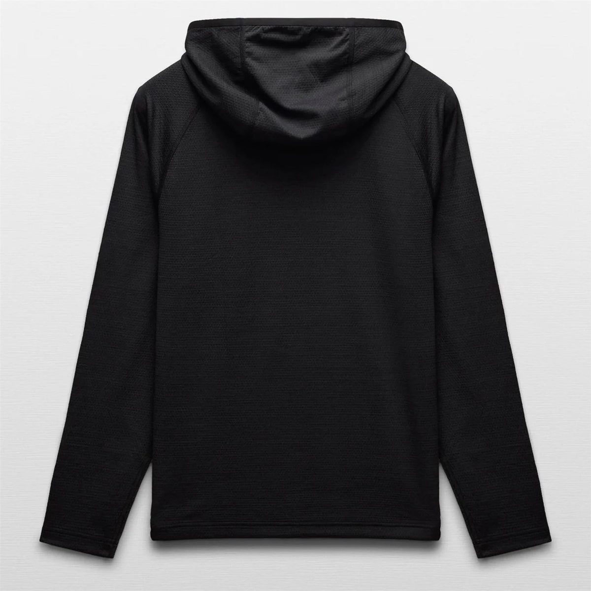 Knit Solotex Mesh Tiebreak Hoodie Black