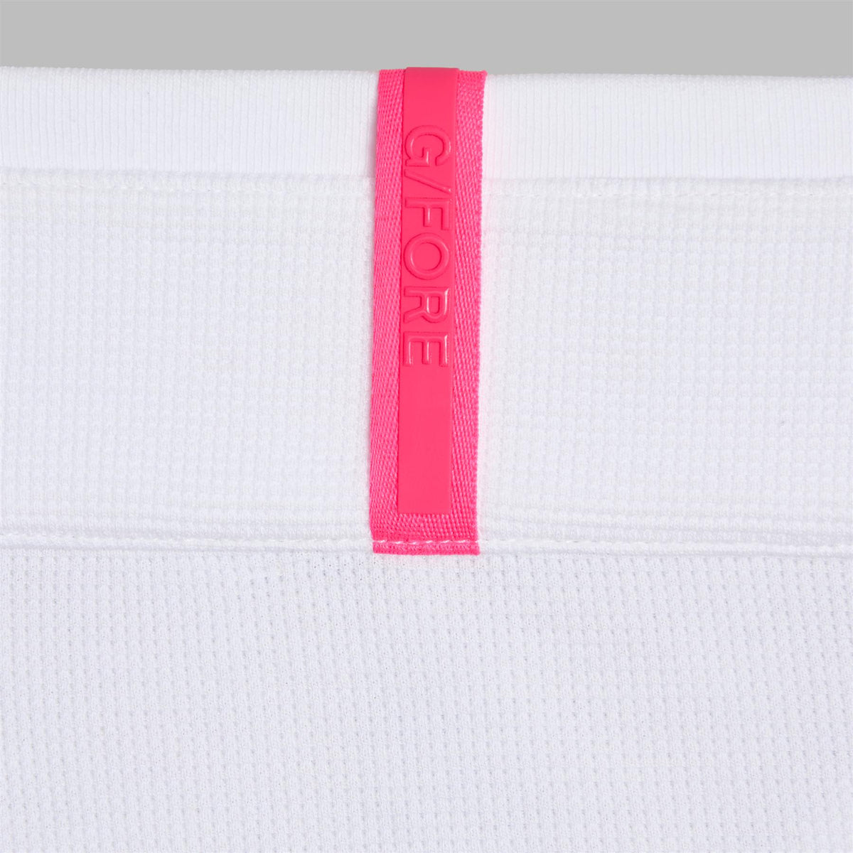 Waffle Knit Quarter Zip Snow