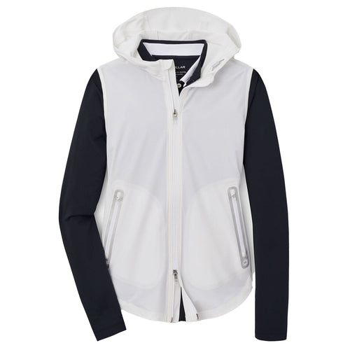 Flex Adapt Full Zip Hooded Vest White