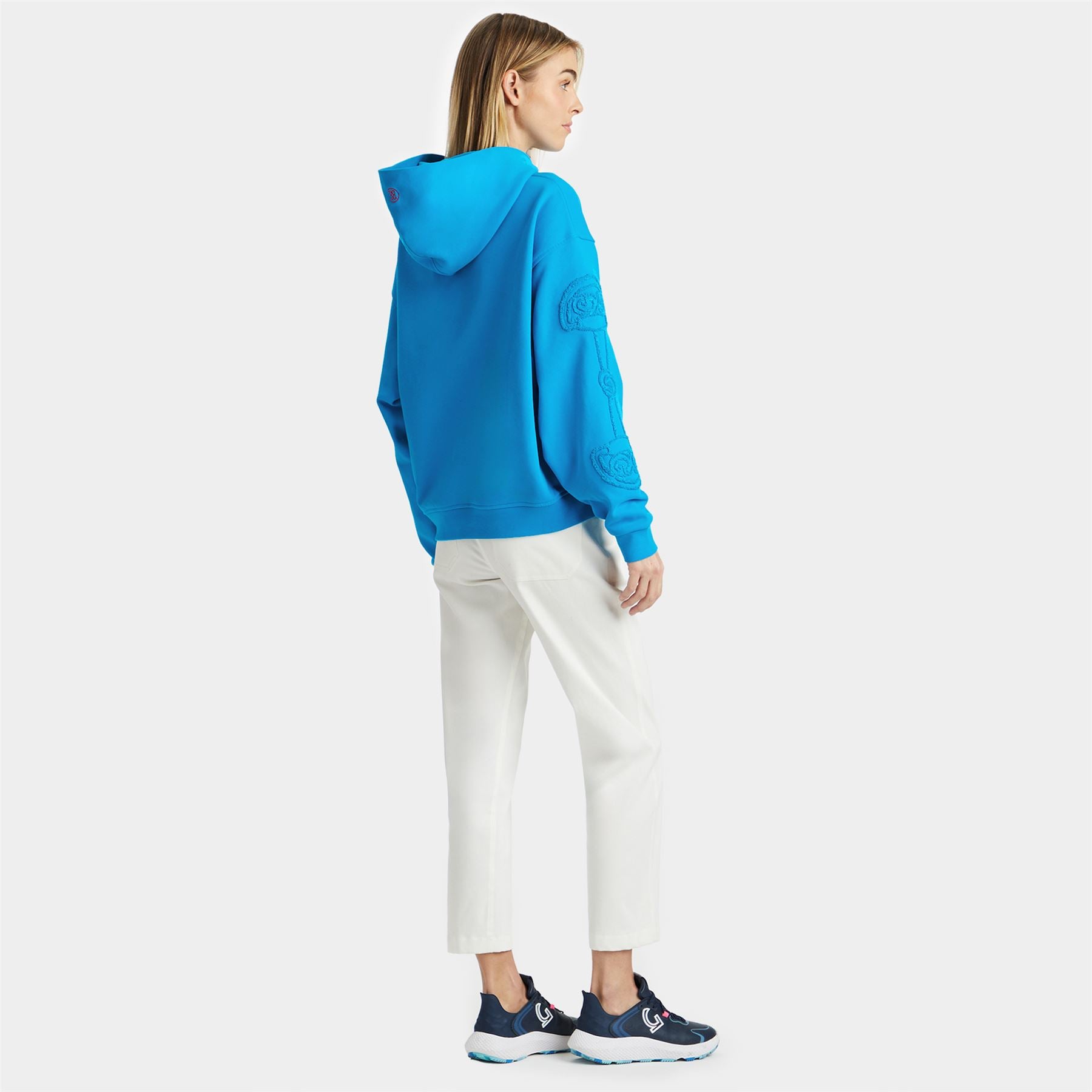 G/FORE Mother Golfer Oversized French Terry Hoodie Catalina
