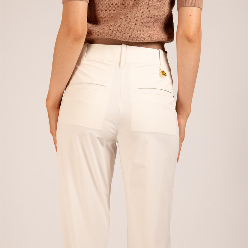 Womens Kate Pants Pinky White