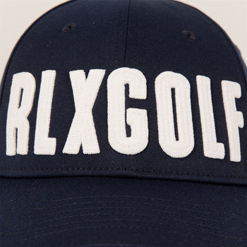 Ralph Lauren RLX Golf Logo Cap Refined Navy | TRENDYGOLF USA