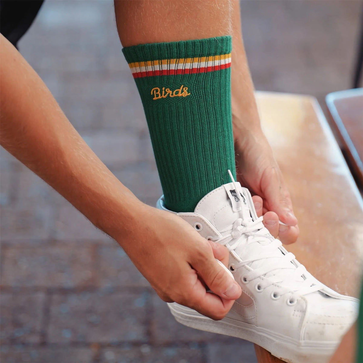 Georgia Socks Masters Green