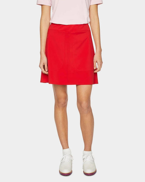 Womens Welding Skirt Red