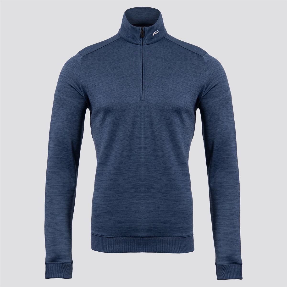 Liam Techwool Half Zip Mid Layer Admiral Blue