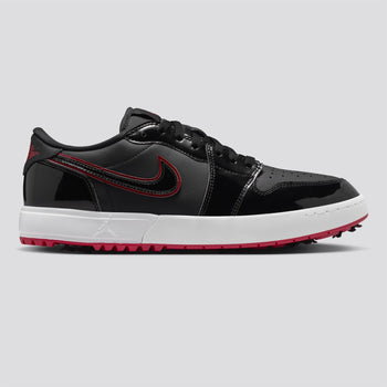 Jordan Air Jordan 1 Low G Spiked Golf Shoe Black/Varsity Red/White