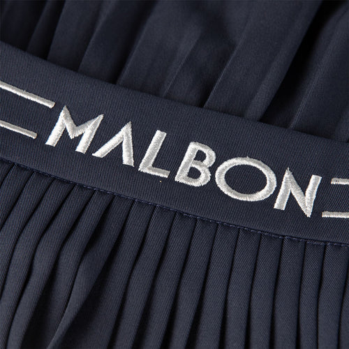 Womens Valentina Pleated Skirt Navy