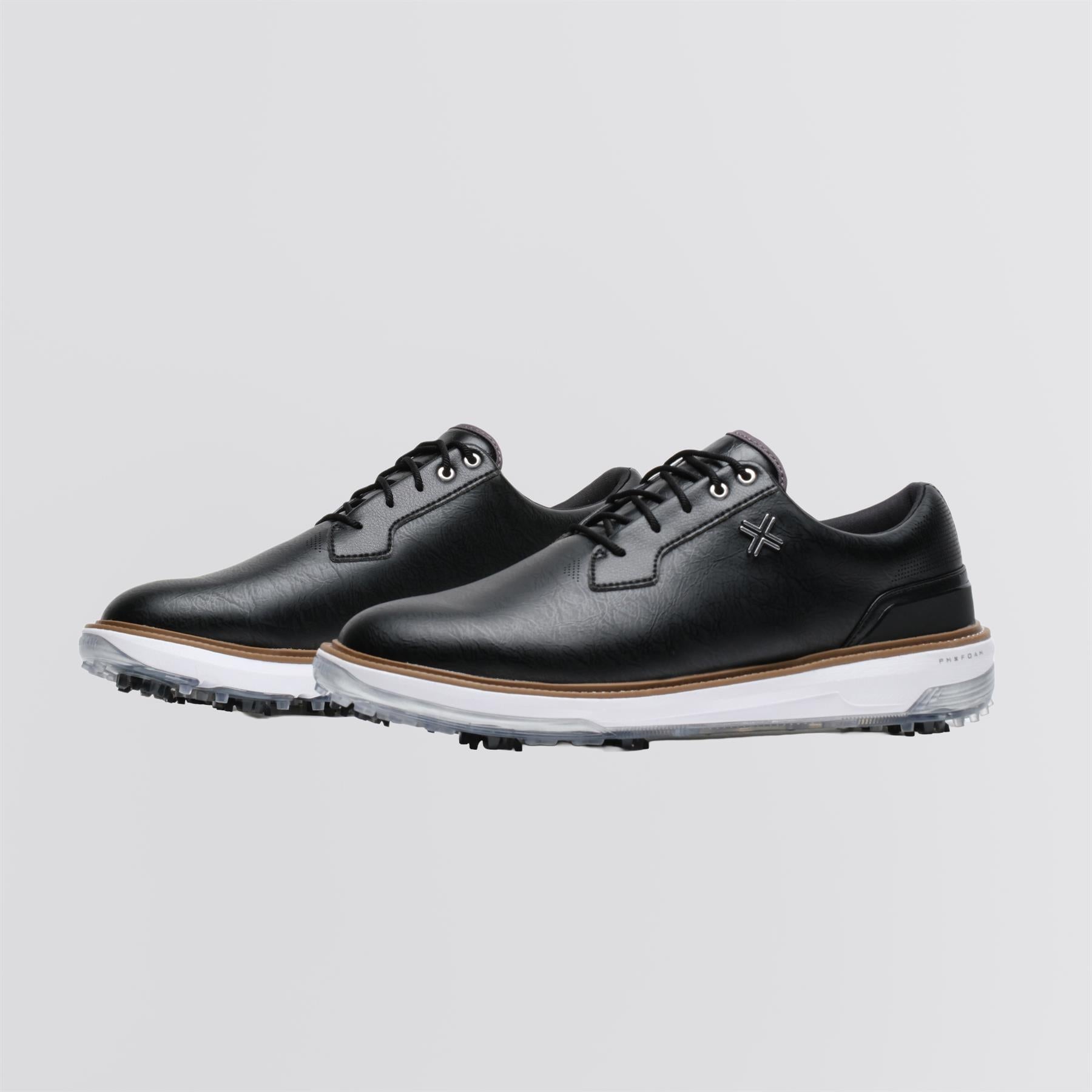 PAYNTR Reserve Classic Tour RS Golf Shoes Black/White/Tan