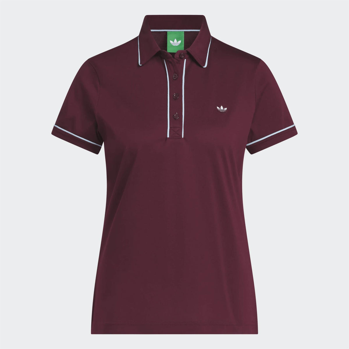 Womens Originals Solid Polo Maroon