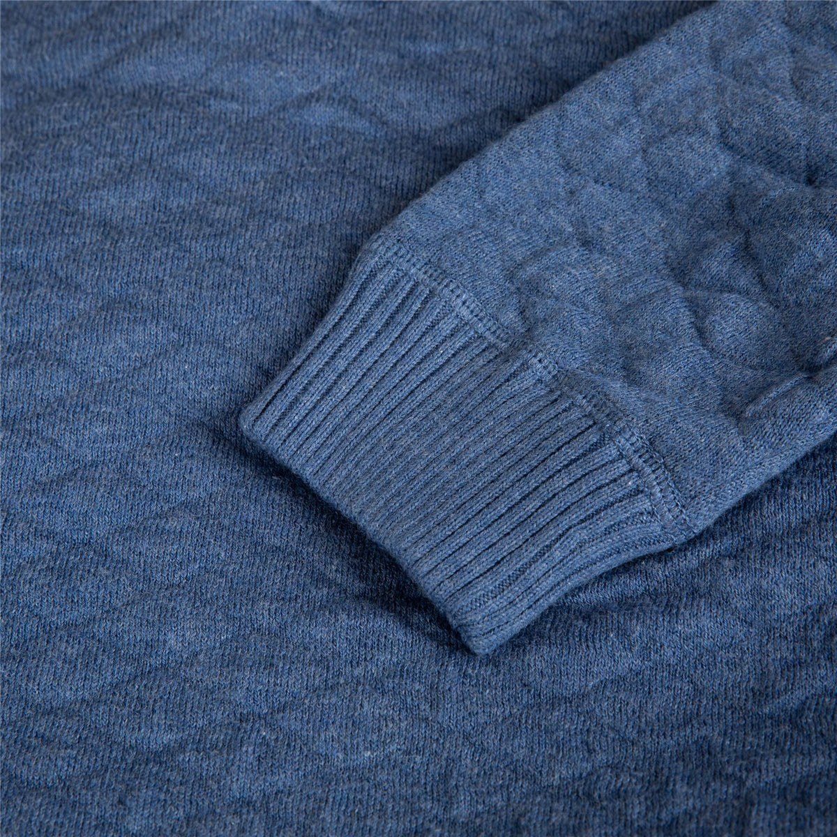 The Wallace Hooded Sweater Heathered Andover