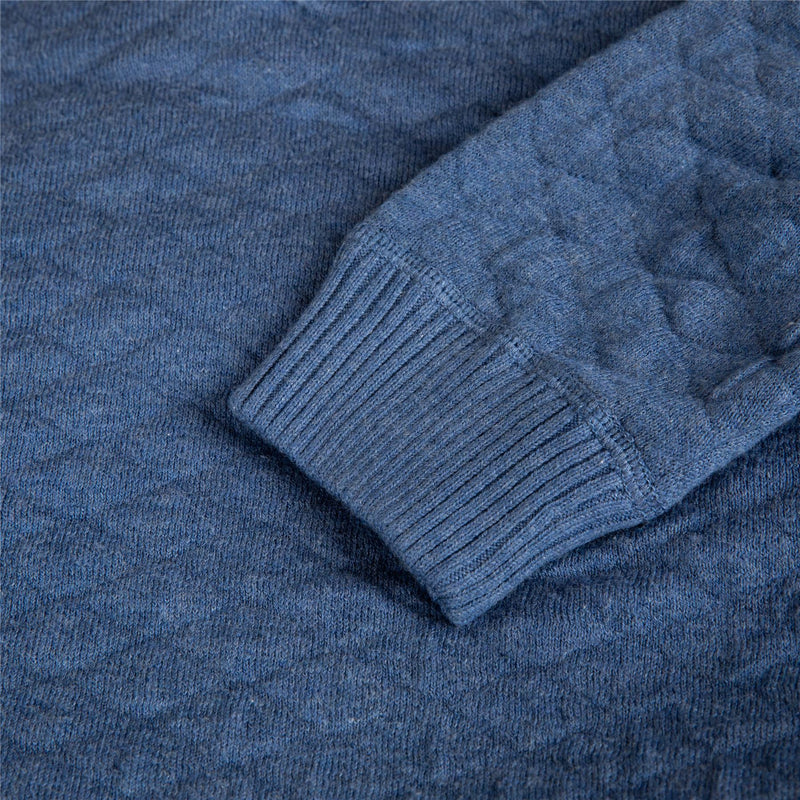 The Wallace Hooded Sweater Heathered Andover