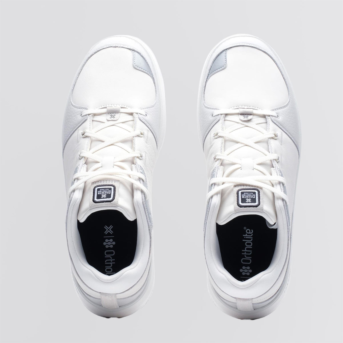 X Sport Classic LE Spikeless Golf Shoes White/Black/Metallic Silver