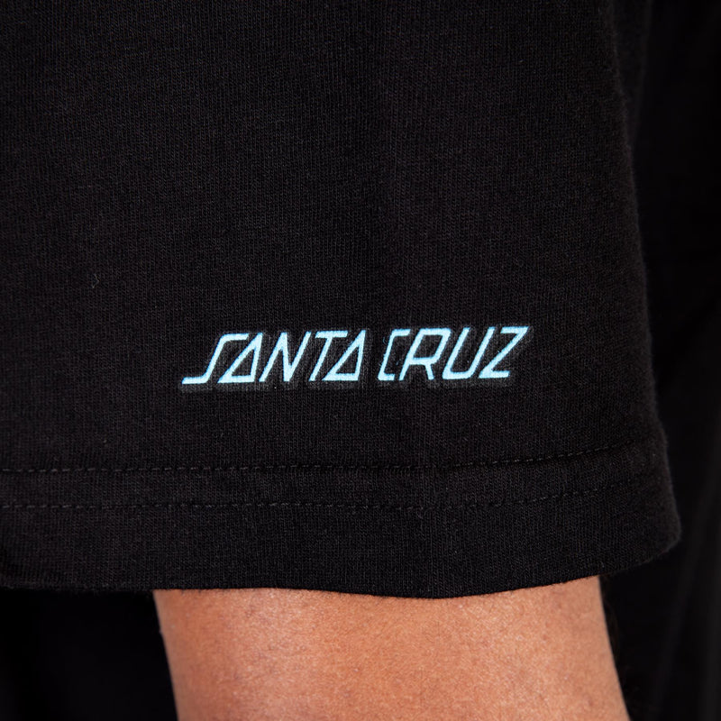 x Santa Cruz Bermuda Screaming Hand Tee Black