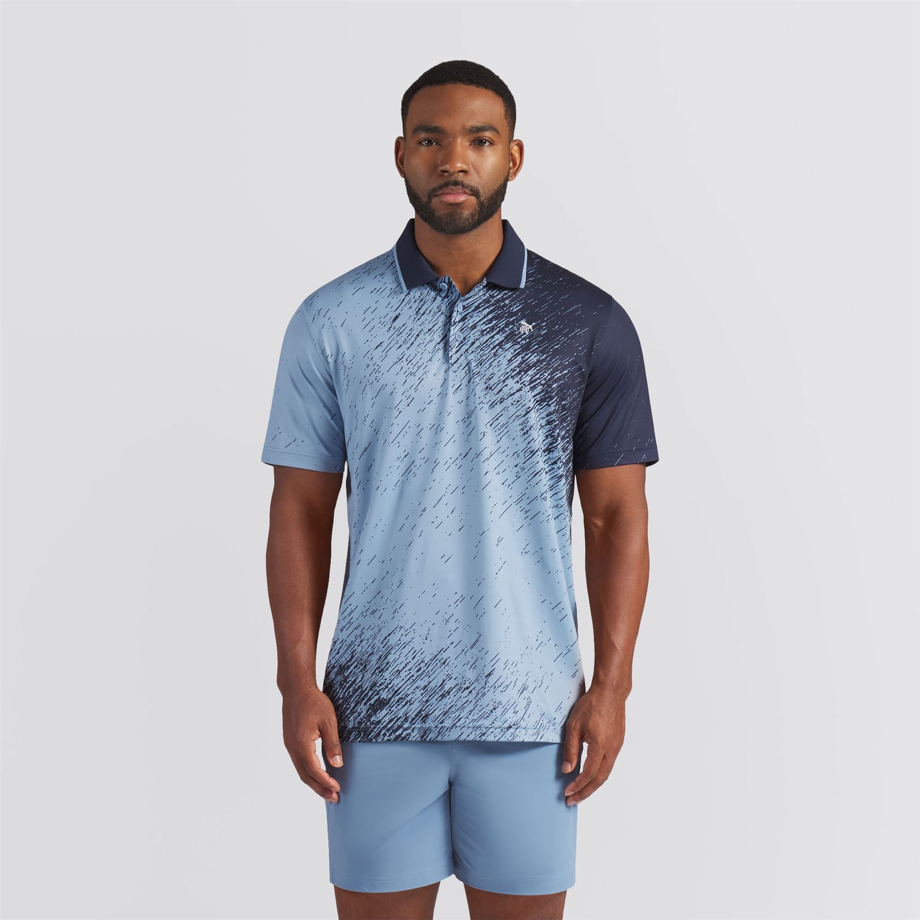x RC Polo Zen Blue/Deep Navy