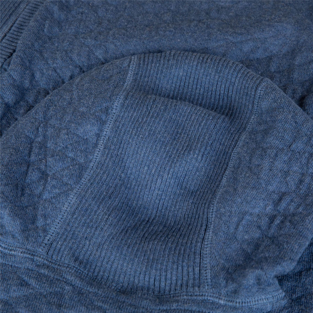 The Wallace Hooded Sweater Heathered Andover