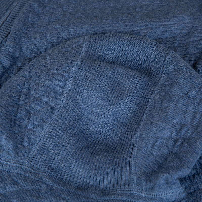 The Wallace Hooded Sweater Heathered Andover