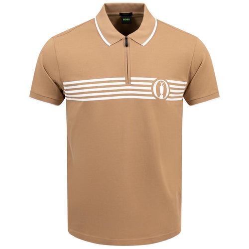 Pariq The Open Cotton Polo Medium Beige - AW24