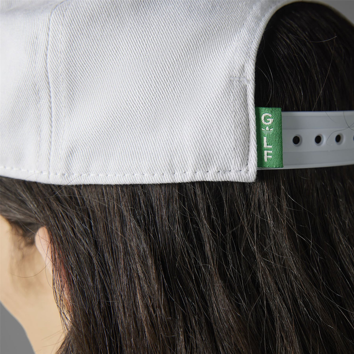 Golf Tour Archive 5 Panel Patch Cap White