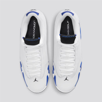 JORDAN GOLF ブルー/ホワイト シューズ Nike Air Jordan 14 Golf Shoes White/Black/Hyper Royal | TRENDYGOLF USA