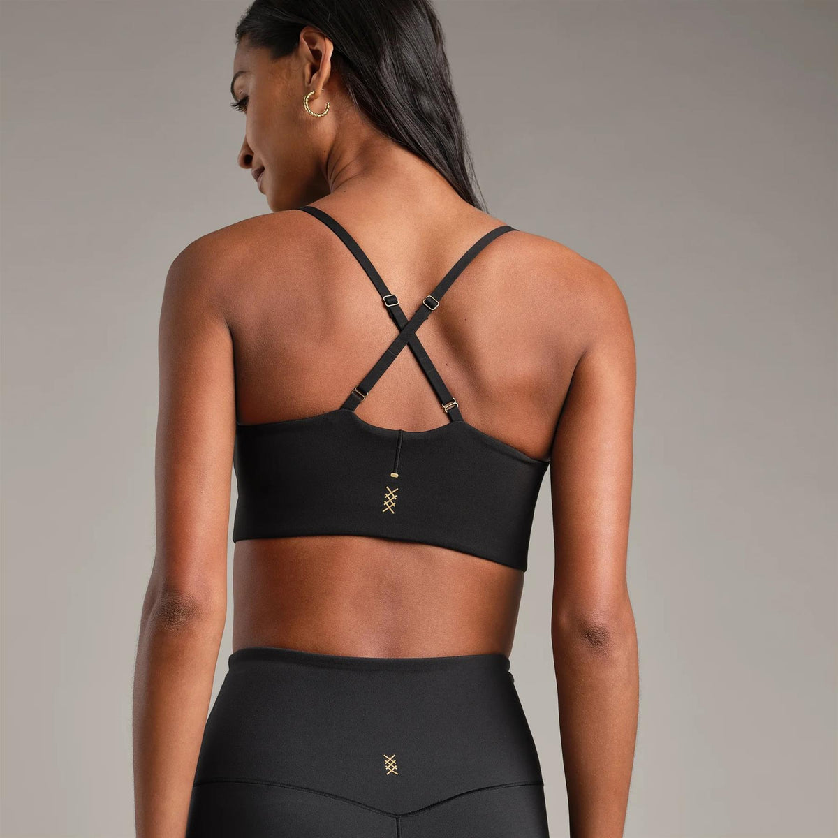 Womens Revive Cami Sport Bra Black