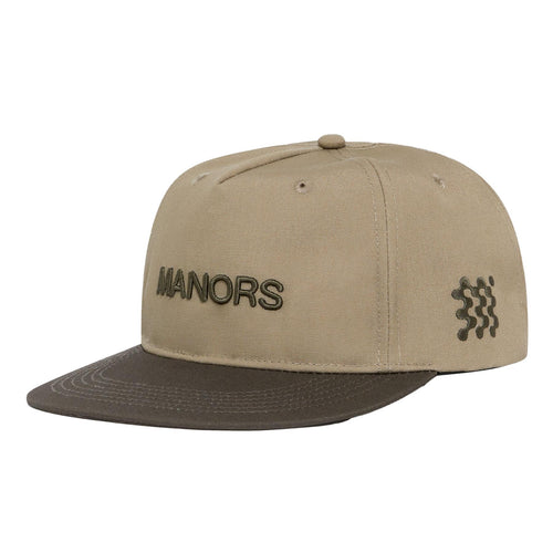 Two Tone Crown Cap Taupe - SS25