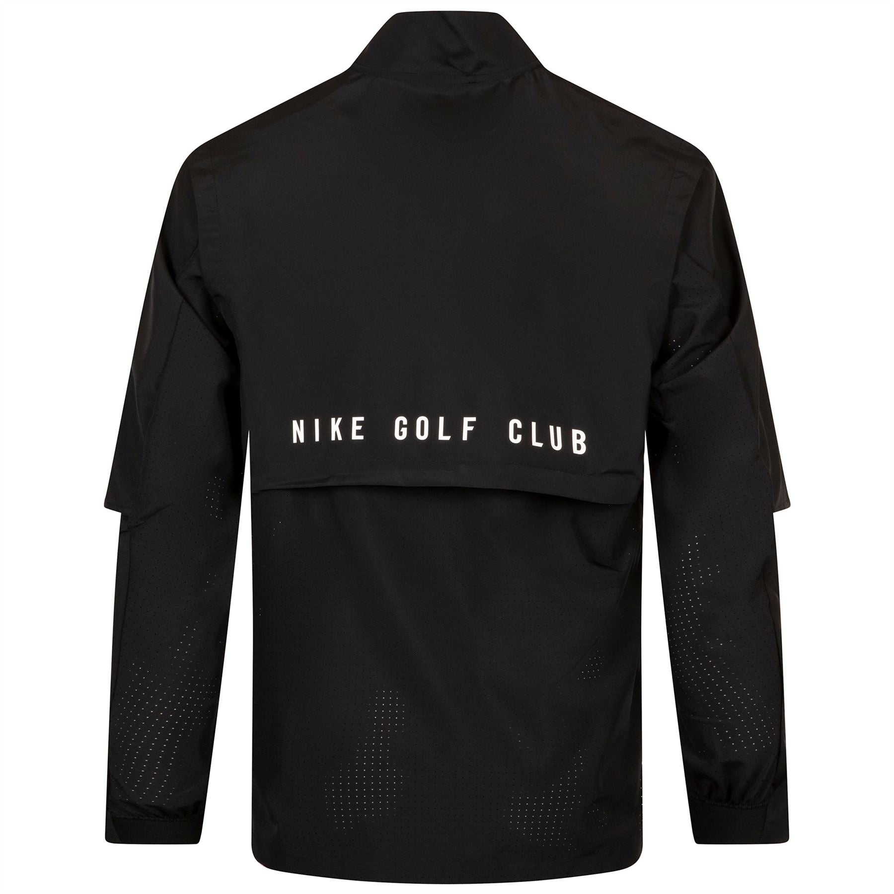 Nike Dri-FIT NGC Half Zip Jacket Black/White | TRENDYGOLF USA
