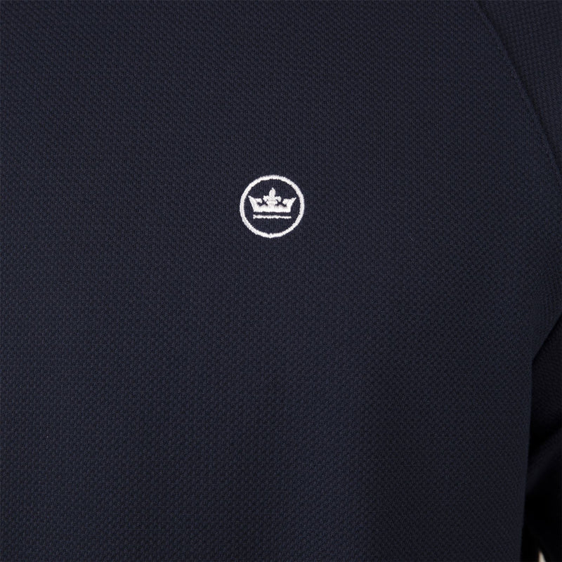 Cradle Pique Performance Crewneck Navy