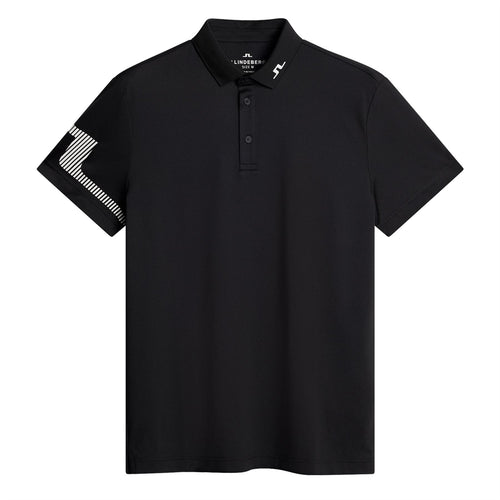 Heath Strike Dry Mesh Polo Black - SS25