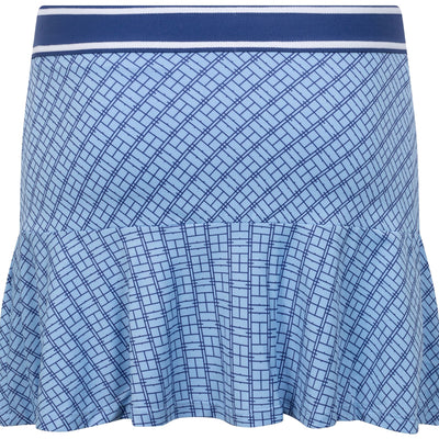 Womens Francoise Court Skort Cottage Blue Court View - AW22