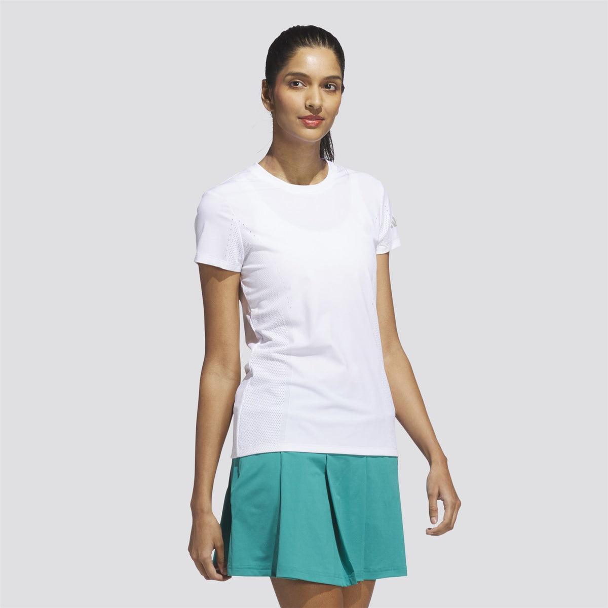 Womens Ultimate365 Tour Engineered Tee White