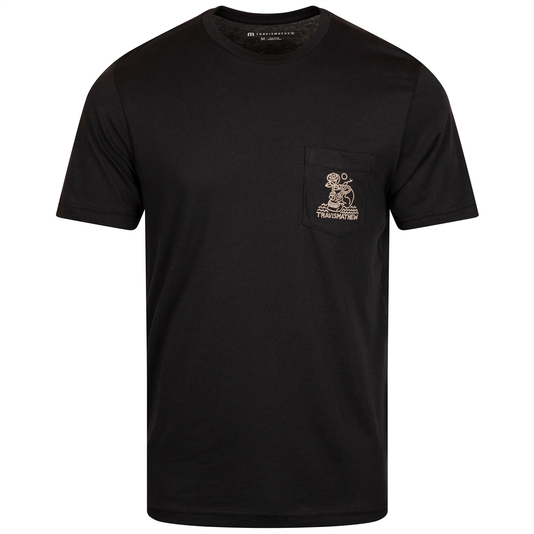 Lost Cave Pocket Tee Black