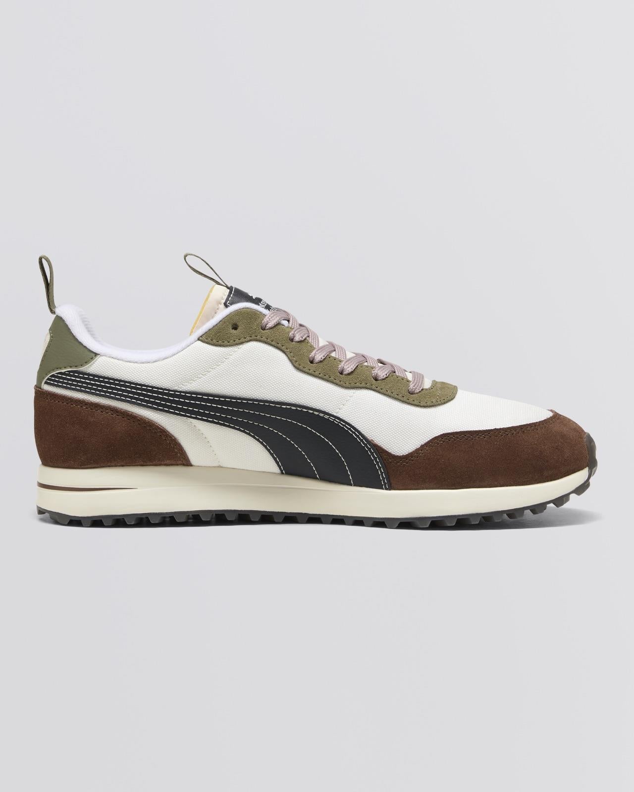 Puma x GGNC Helsinki Golf Shoes Warm White/Flat Dark Gray/Dark