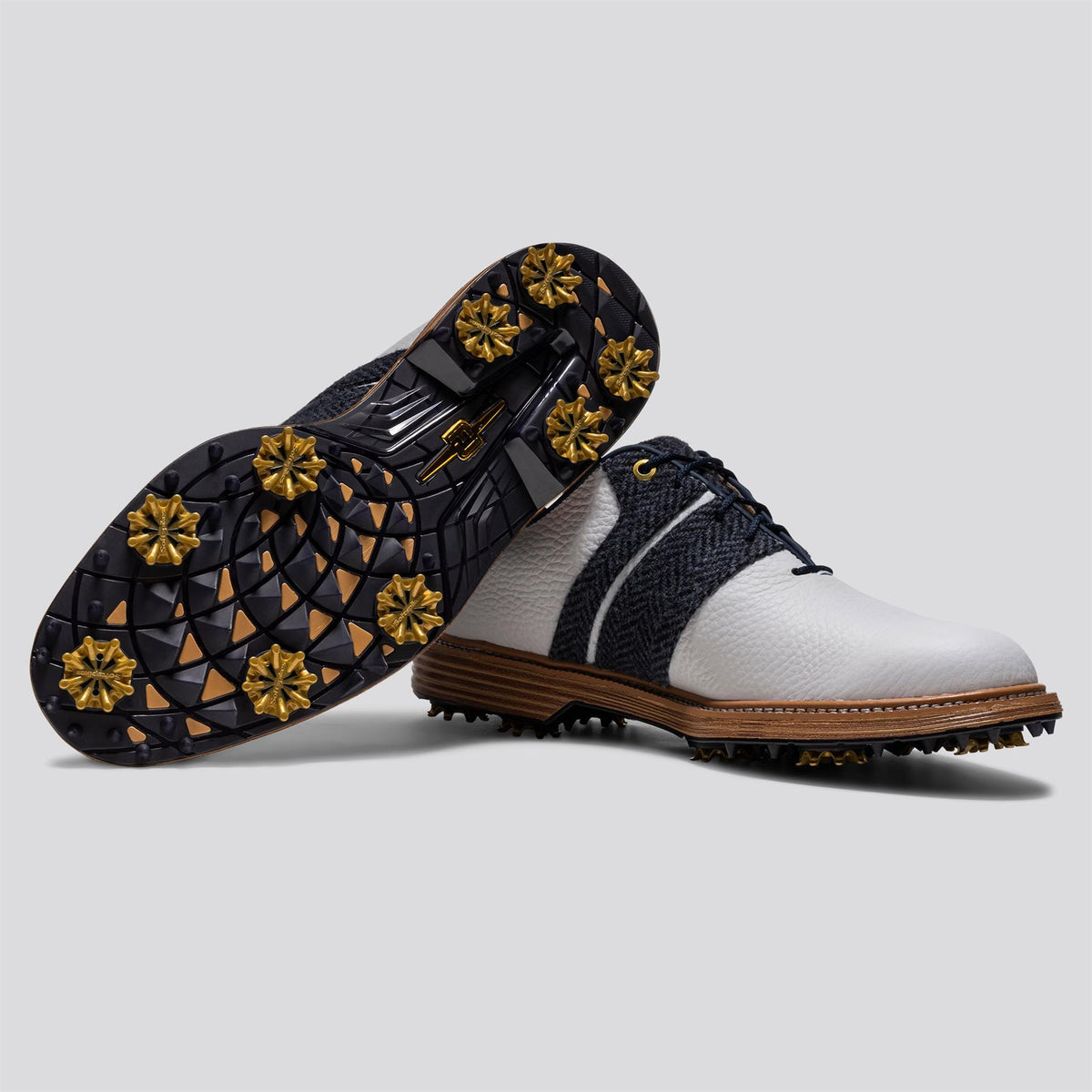 Premiere Series Packard Spiked Golf Shoes White/Navy